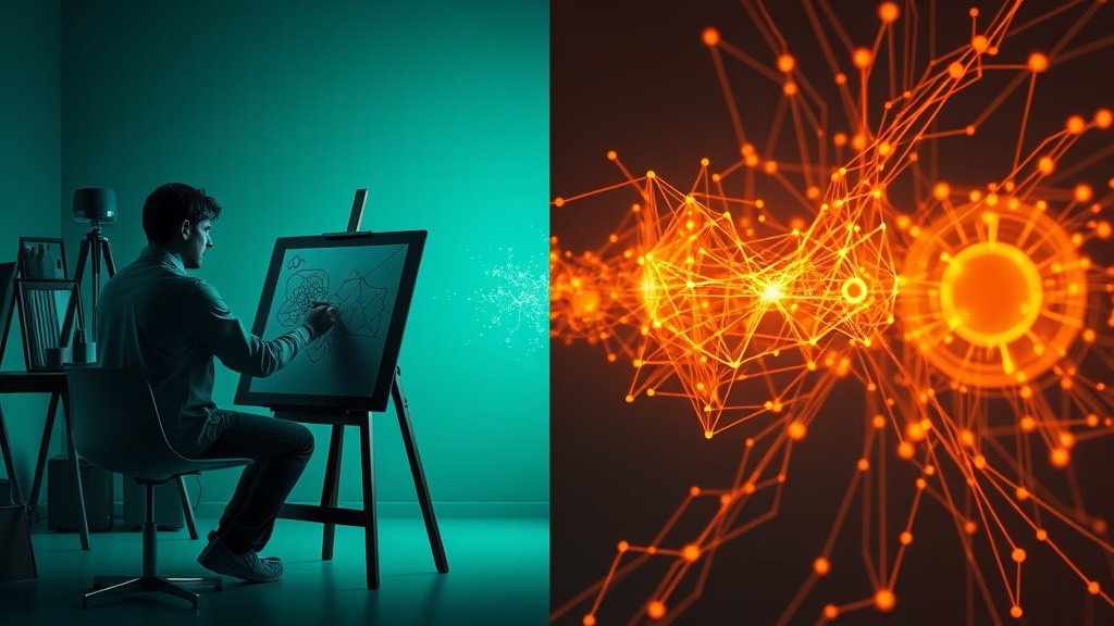 AI versus human creativity in presentation design comparison